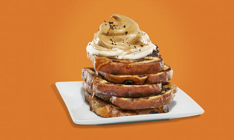 Dalgona Coffee French Toast Stack
