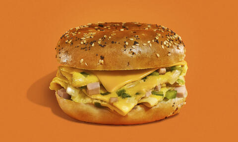 Denver Omelet Breakfast Bagel