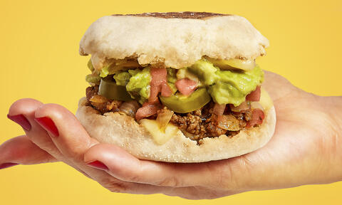 Taco Grilled Cheese Delight