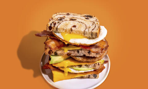 Sweet & Savory Breakfast Sandwich