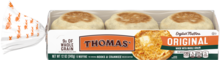 whole grain english muffins