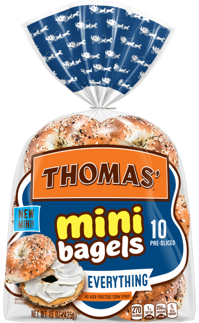 Thomas’ Everything Mini Bagels | Thomas' Breads