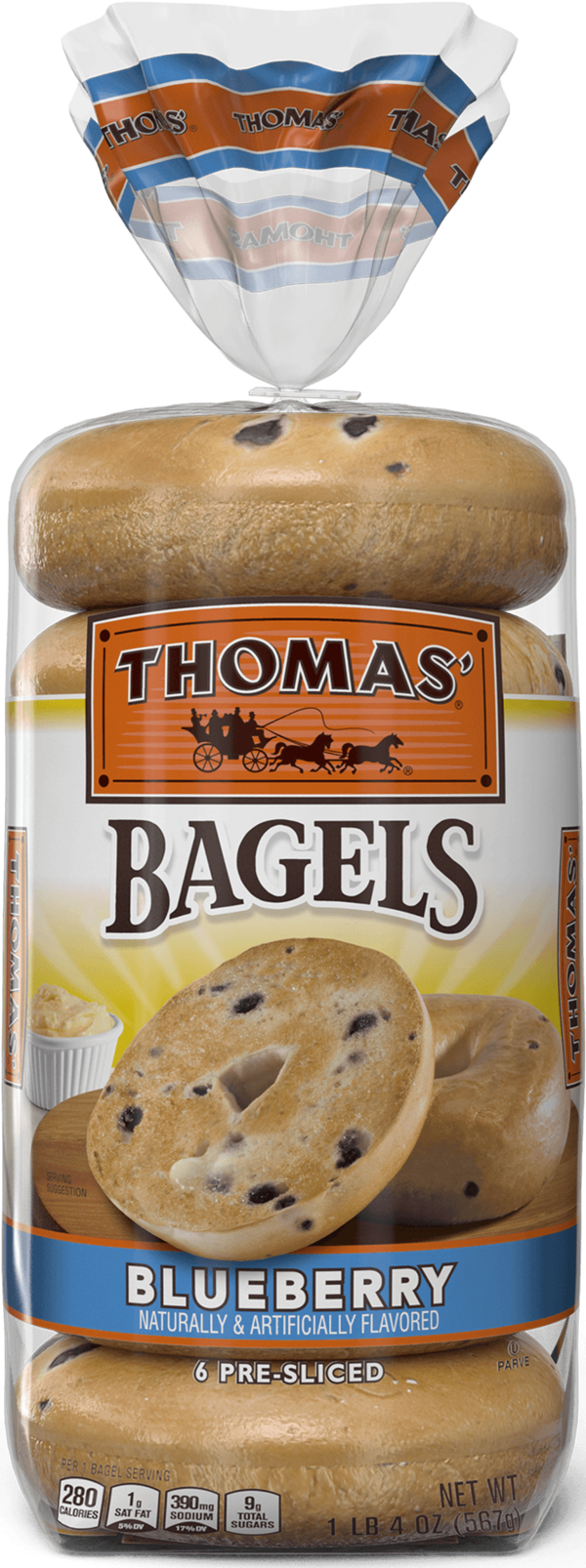 Thomas'® Blueberry Bagels | Thomas' Breads