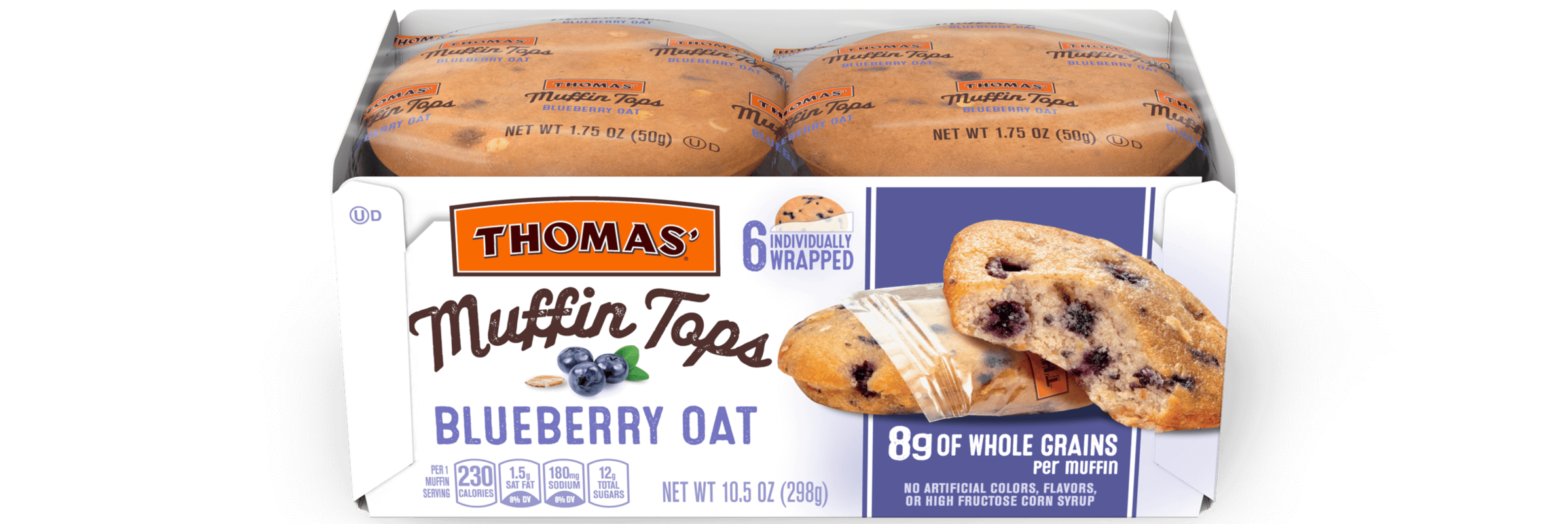 Thomas' Blueberry Oat Muffin Tops