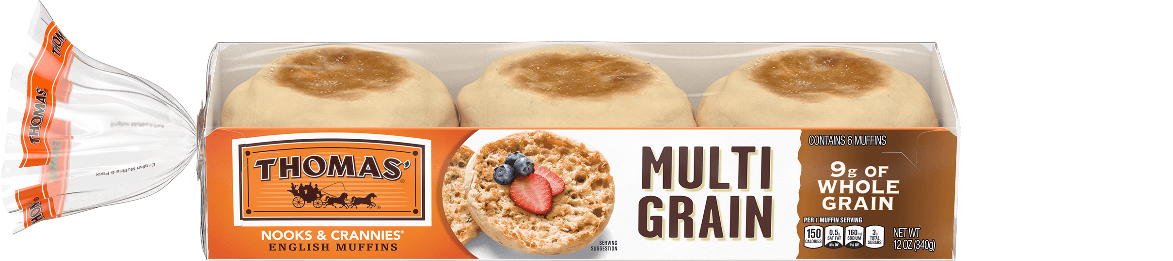 Thomas'® MultiGrain English Muffins Thomas' Breads