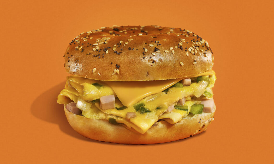 Denver Omelet Breakfast Bagel